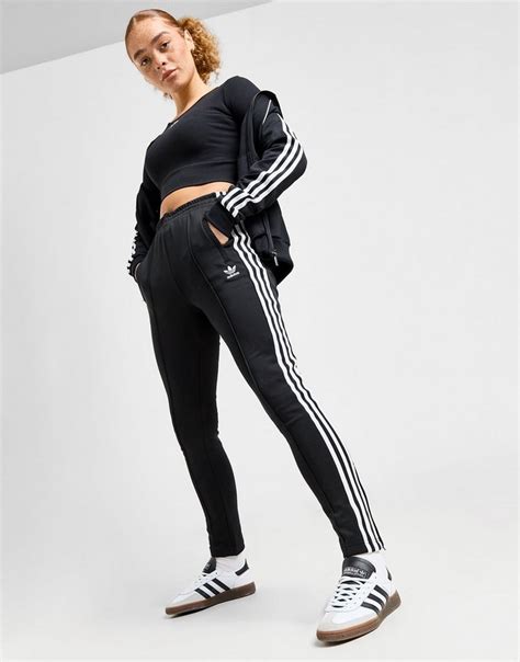 adidas sst broek zwart|adidas sport broek.